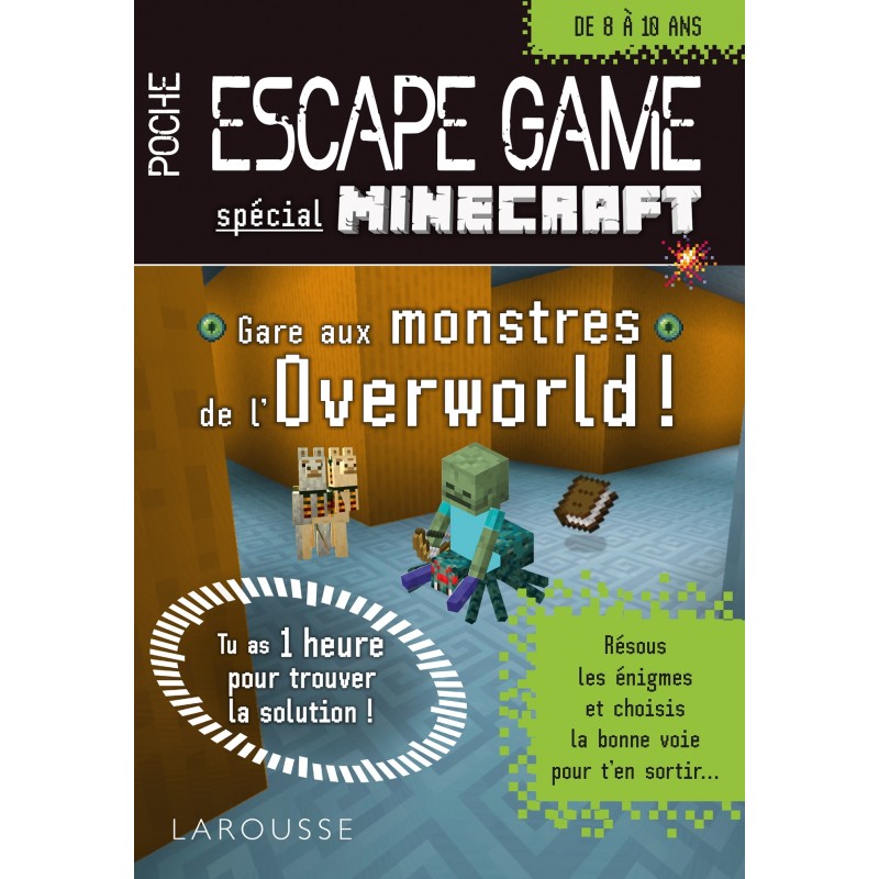 Escape game Minecraft - Gare aux monstres de l'overworld