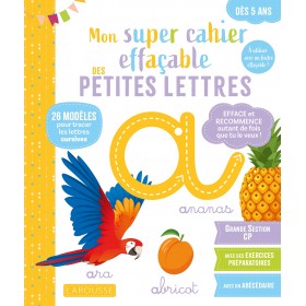 Mon super cahier effaçable...