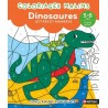Coloriages malins - Les dinosaures lettres et nombres - 5-6 ans GS