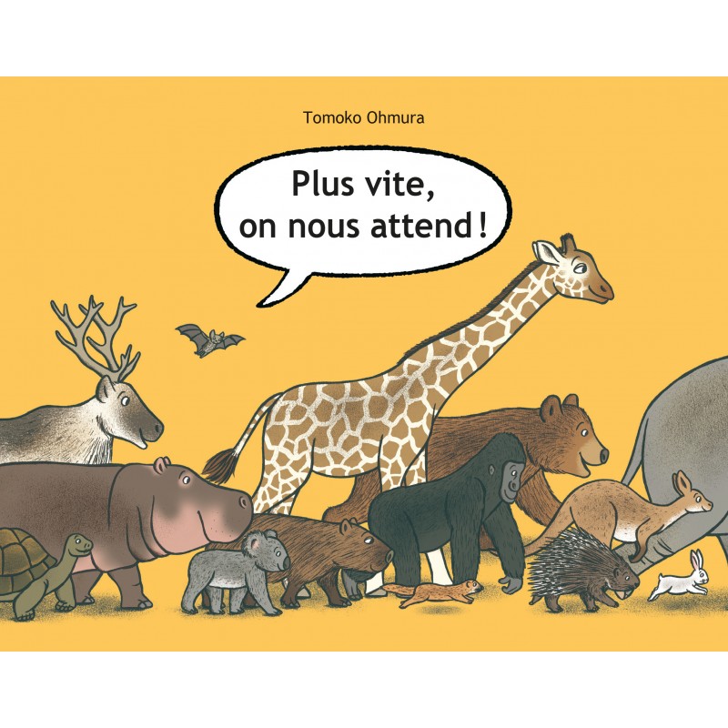 Plus vite, on nous attend !