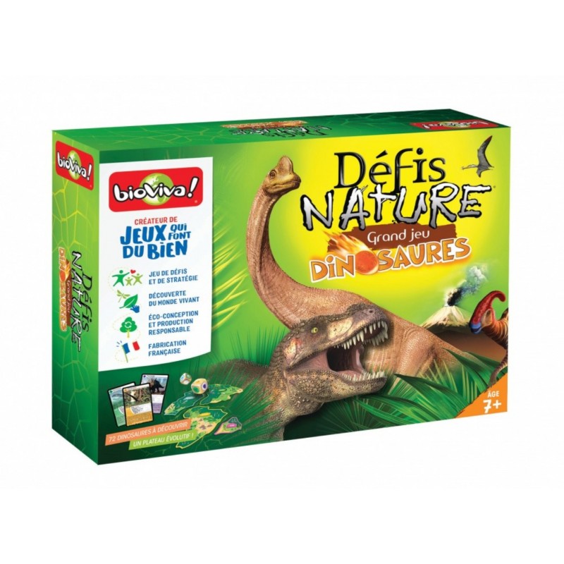 LE GRAND JEU DEFIS NATURE - DINOSAURES