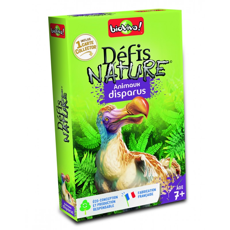 DEFIS NATURE - ANIMAUX DISPARUS (7+)