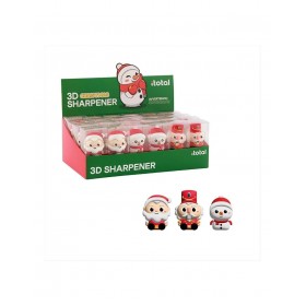 Taille-crayon 3D Noël -...