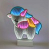 Lampe LED infinity - Licorne