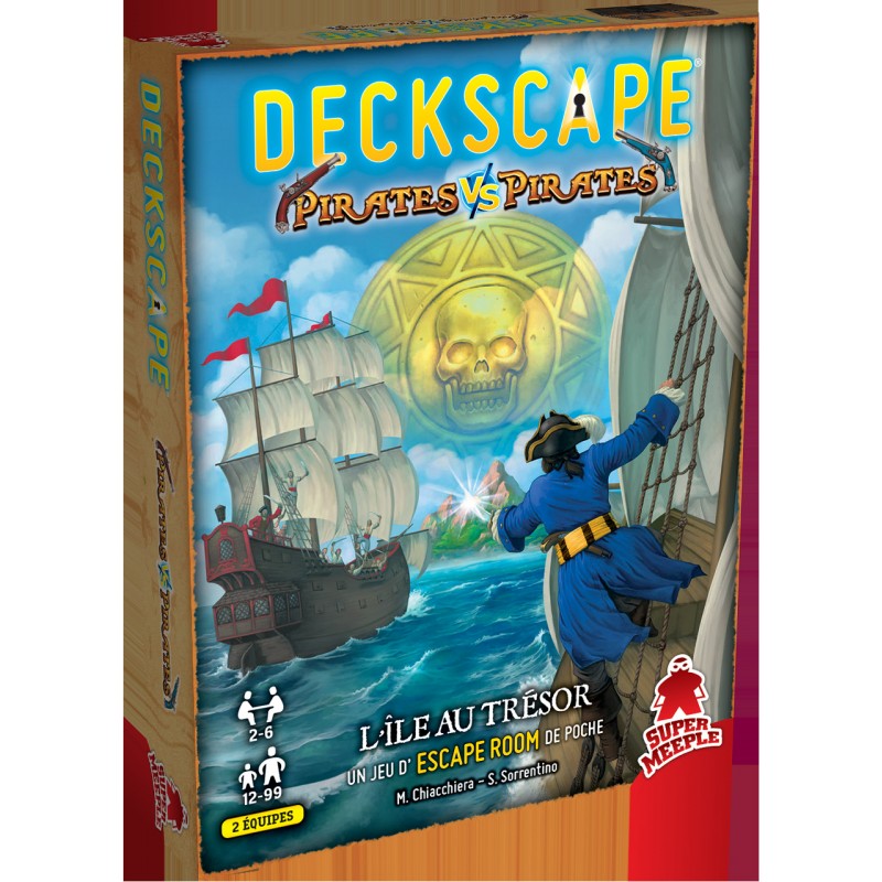 Deckscape - Tome 8 - Pirates vs pirates - L'île au trésor