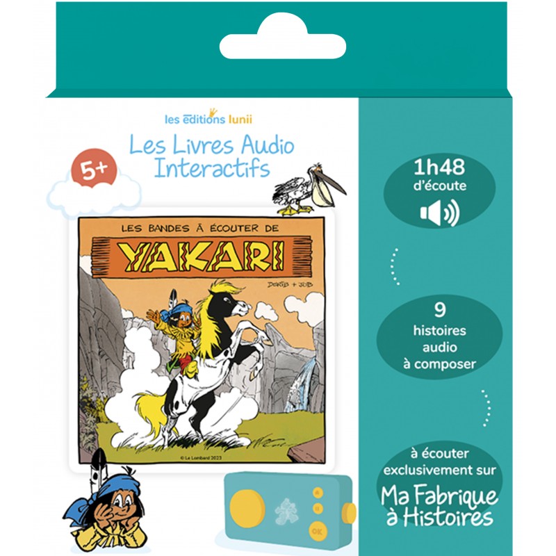 COFFRET LIVRE AUDIO - LES BANDES A ECOUTER DE YAKARI