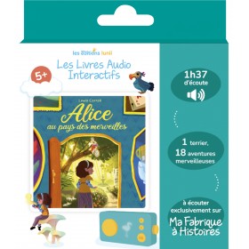 COFFRET LIVRE AUDIO - ALICE...