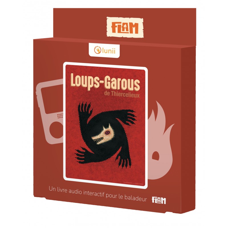 LIVRES AUDIO FLAM (7+) - LES LOUPS GAROUS DE THIERCELIEUX