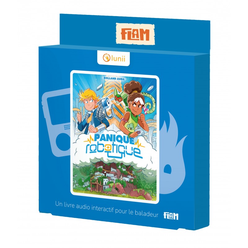 LIVRES AUDIO FLAM (7+) - PANIQUE ROBOTIQUE
