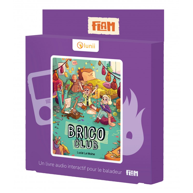 LIVRES AUDIO FLAM (7+) - LE BRICO-CLUB
