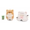 Peluche Mymochi en costume - Shiba/ Ours polaire