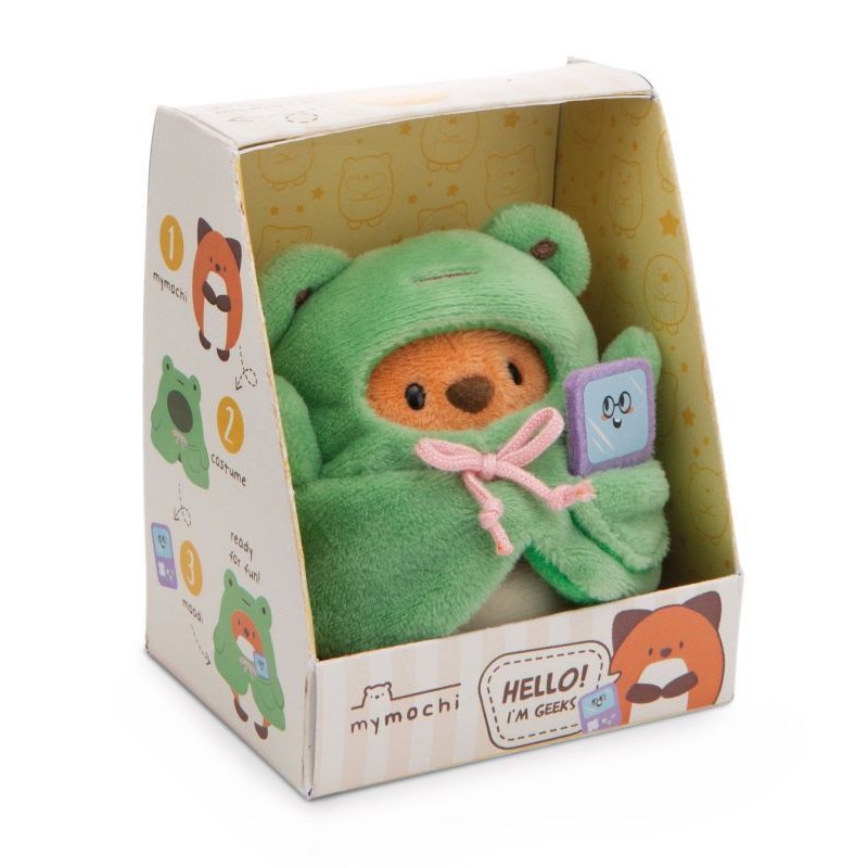 Peluche Mymochi en costume - Renard/ grenouille