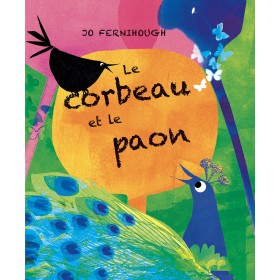 Le corbeau et le paon