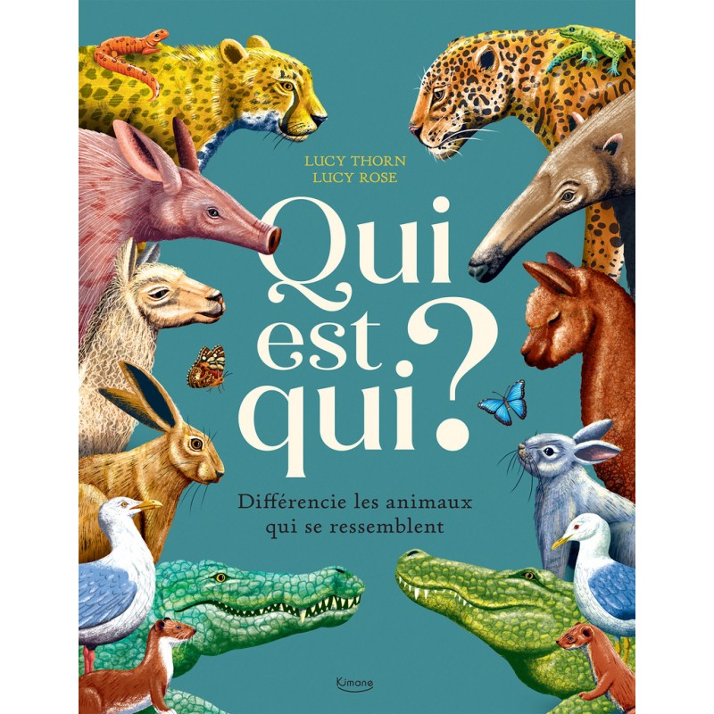 Qui est qui ? - Différencie les animaux qui se ressemblent