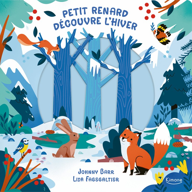 Petit renard découvre l'hiver