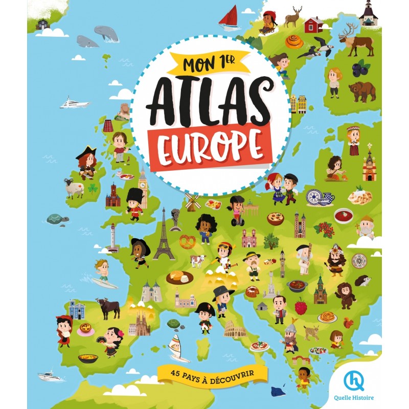 Mon 1er Atlas de l'Europe