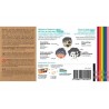 Kit de maquillage BIO 8 couleurs arc-en-ciel