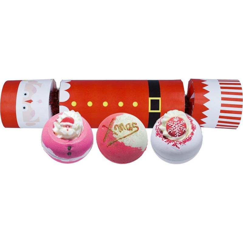Coffret cadeau avec bombes de bain - Father Christmas