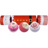 Coffret cadeau avec bombes de bain - Father Christmas
