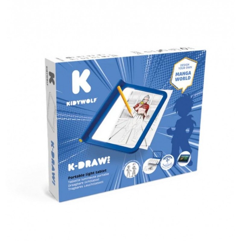 K-Draw Pro Manga Bleu - Tablette lumineuse
