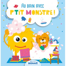 Au bain avec P'tit Monstre !