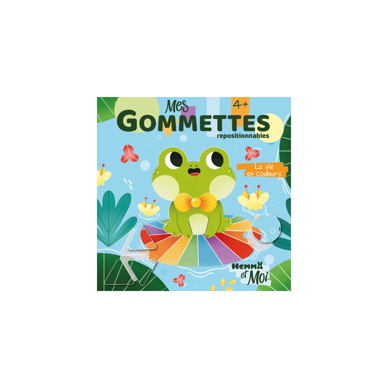 Hemma et Moi - Mes gommettes - La vie en couleurs - repositionnables