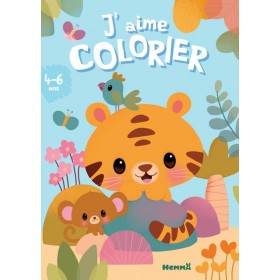 J'aime colorier (4-6 ans)...
