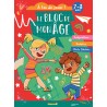 Le bloc de mon âge (7-8 ans) - A toi de jouer ! (Fille garçon fond rouge et vert) - Labyrinthes, Sudokus, Mots fléchés ...