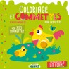 Mon P'tit Hemma - Coloriage et gommettes pour les petits - Les animaux de la ferme - + de 300 gommettes repositionnables
