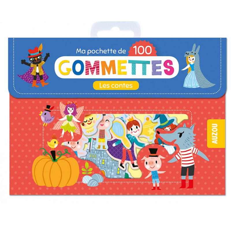 Ma pochette de 100 gommettes - Les contes