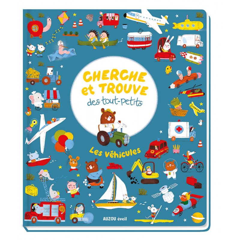 Les véhicules - Cherche et trouve des tout petits