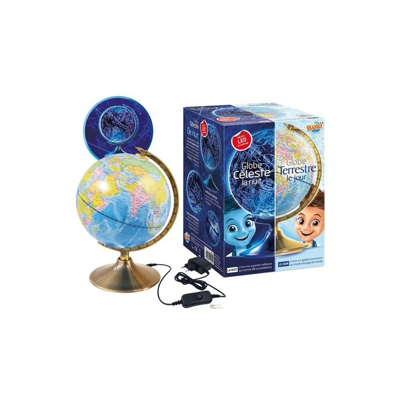 Globe jour et nuit