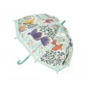 Parapluie Fleurs et oiseaux
