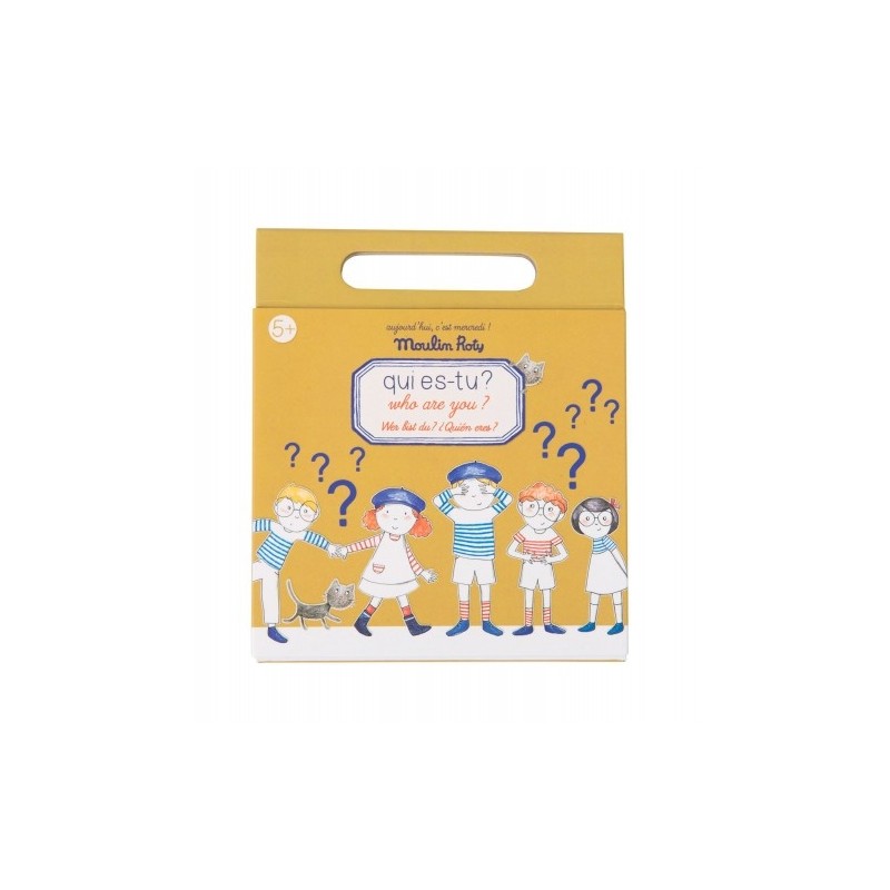 Qui es-tu ? Aujourd'hui c'est mercredi