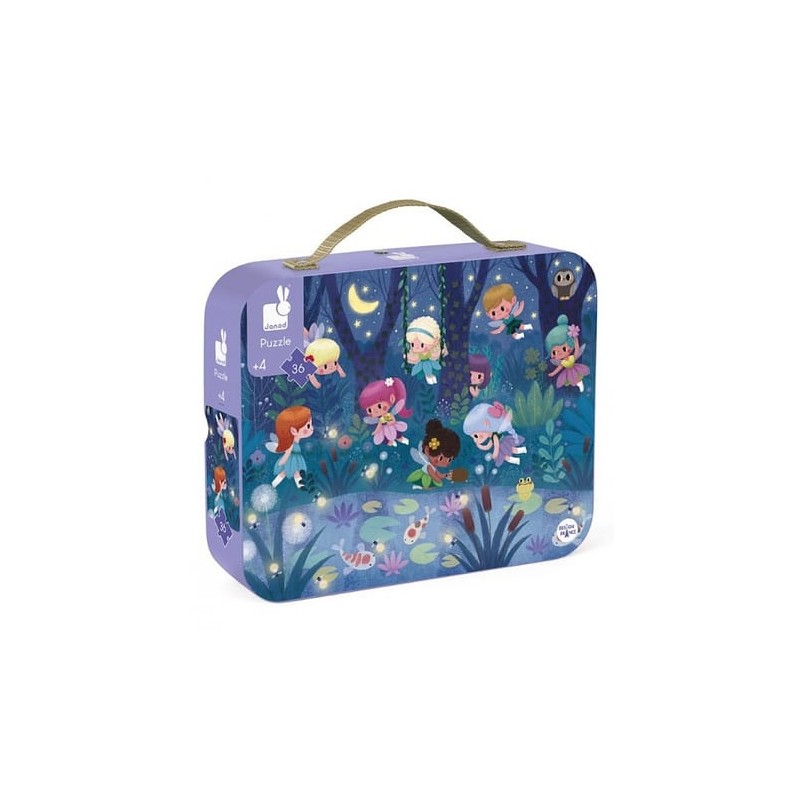 Puzzle les fées et les nénuphars - 36 pièces