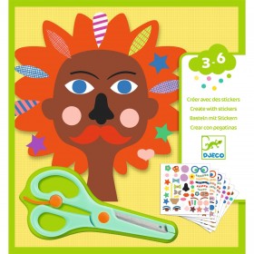 Créer avec des stickers...