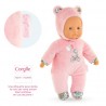 Mon doudou 30 cm - Pti' coeur Ours rose