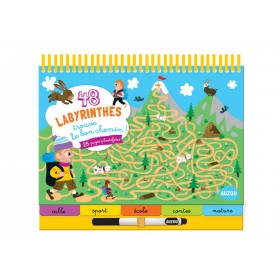 48 LABYRINTHES - TROUVE LE...