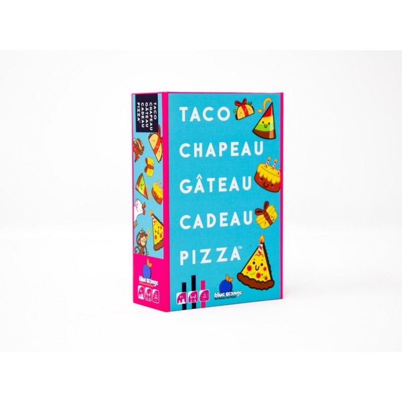 Taco chapeau gâteau cadeau pizza
