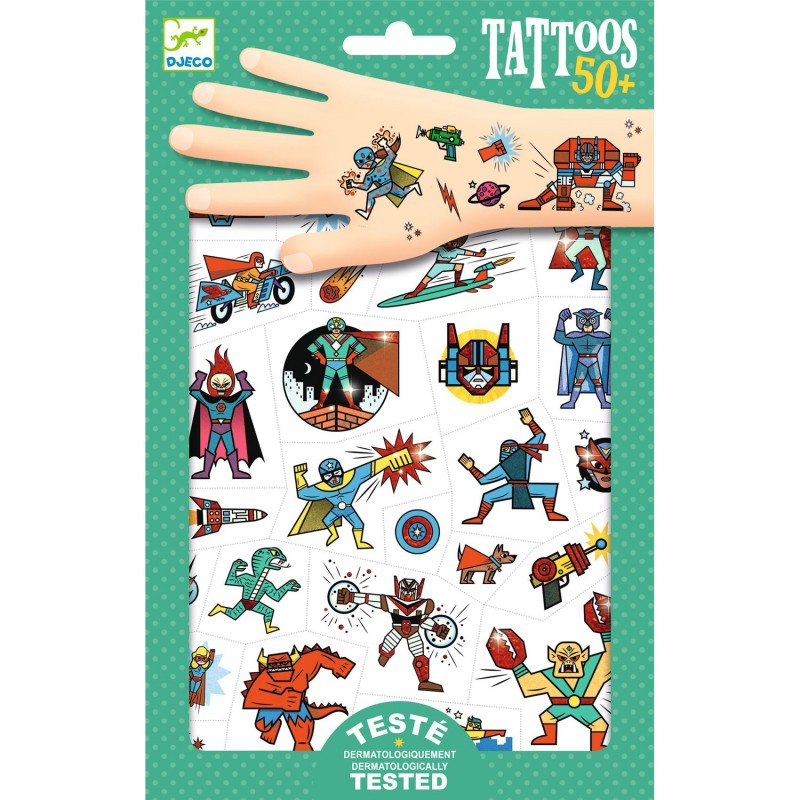 Tatouages - Heroes vs villains