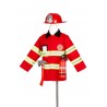 Set de pompier + accessoires, 4-7 ans