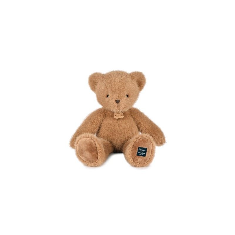 Ours Clémentin miel amande - 38 cm
