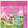 Livre et puzzle fantasy - Princesses et licornes