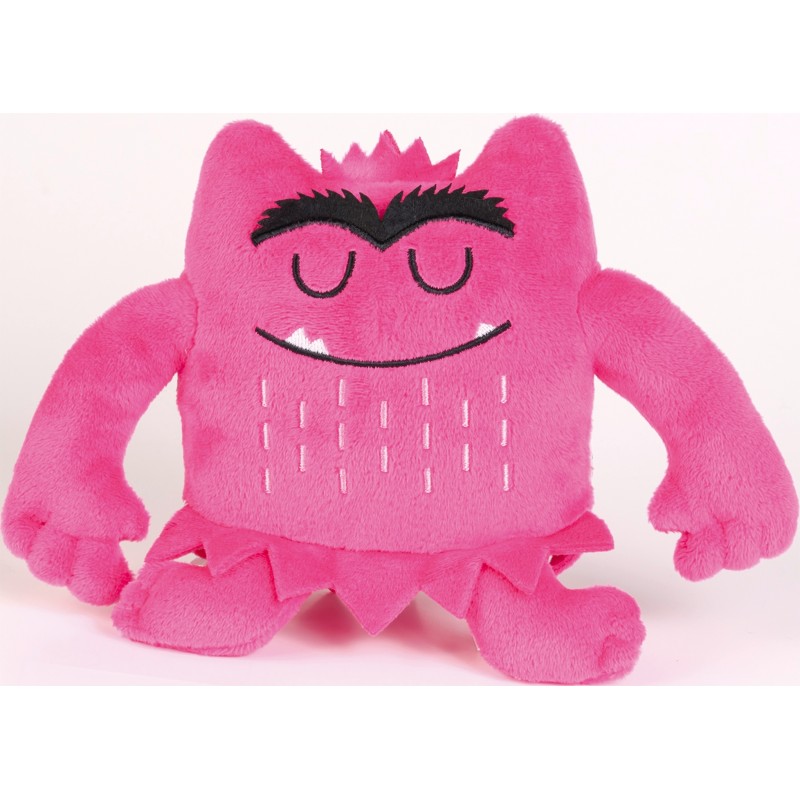 Le monstre des couleurs - Mini peluche Monstre Rose