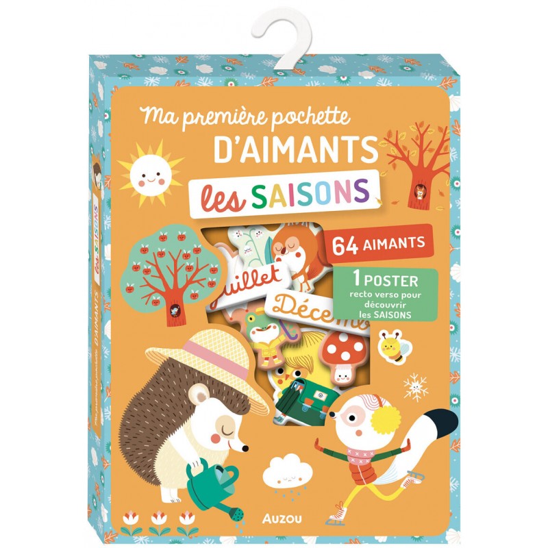 Ma première pochette d'aimants - Les saisons