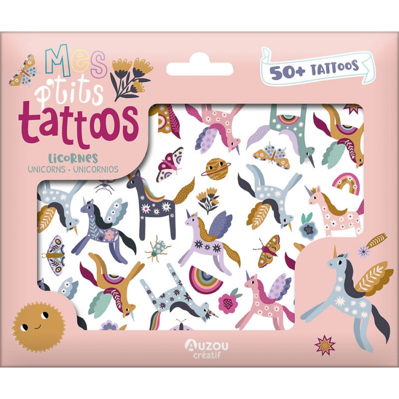 Mes p'tits tattoos - Licornes