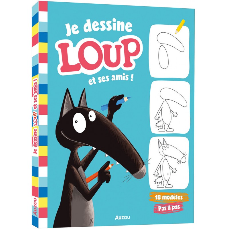 Je dessine loup et ses amis