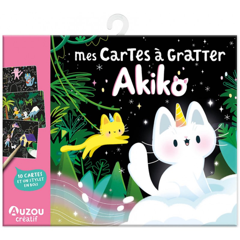 MES CARTES A GRATTER AKIKO