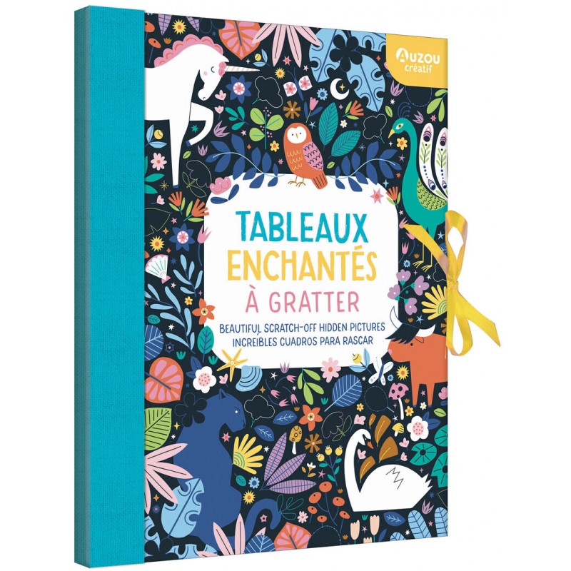 Mon cahier créa - Tableaux enchantés à gratter