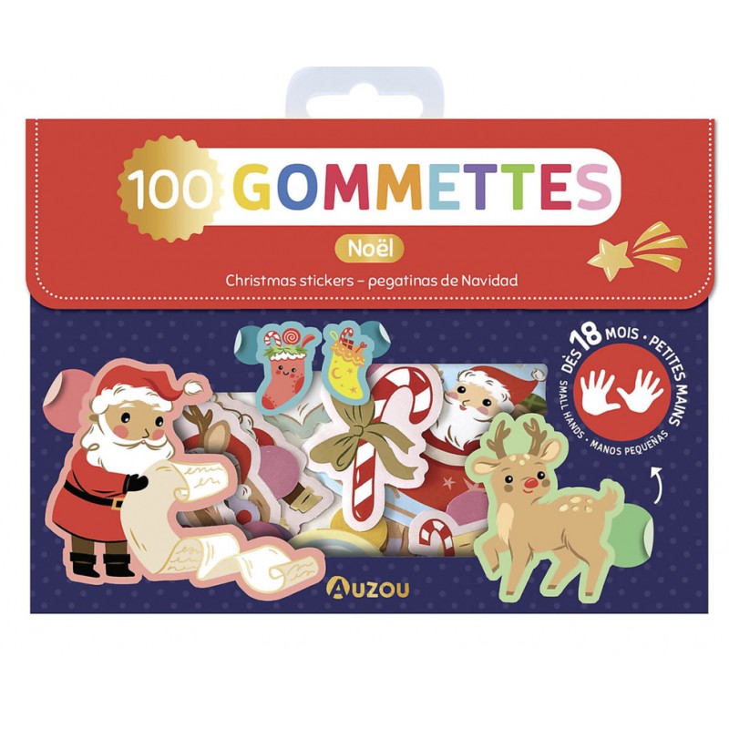 100 GOMMETTES - NOËL